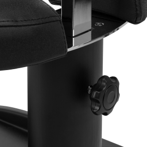 Brodzik Azzurro z masażerem i wózkiem czarnym  (154356)