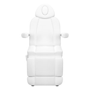 Fotel kosmetyczny elektr. Azzurro 803D 3 siln. super biały (154881)