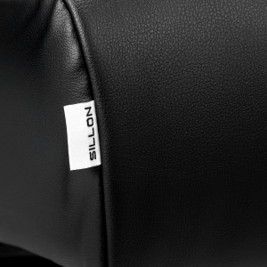 Fotel zabiegowy do rzęs Sillon Alba czarny ze złotą podstawą (155738)