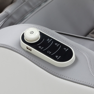 Fotel masujący Sakura Maximus 809 3D biało szary  (154186)