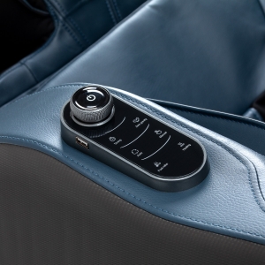 Fotel masujący Sakura Maximus 809 3D szaro niebieski (154187)