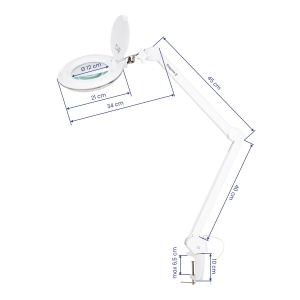 Lampa lupa Elegante 6031 60 led smd 3d do blatu reg. natężenie światła (155814)