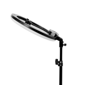 Lampa pierścieniowa Ring Light 13"" 36W LED ze statywem czarna  (131446)