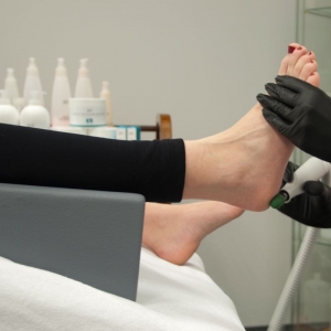 ACTIVESHOP Podnóżek do pedicure Activ Podo szary