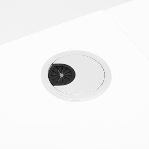 Biurko kosmetyczne 314 z pochłaniaczem kasetowym białe (141615)