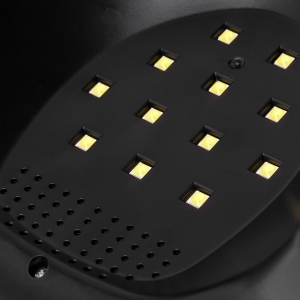 Lampa UV LED Glow V1 168W złota (147268)