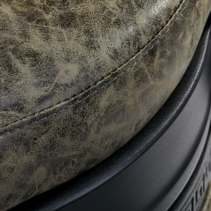 Gabbiano fotel barberski President Old Leather Zielony (148104)