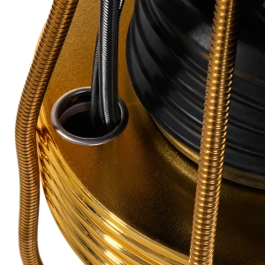 Gabbiano myjnia barberska Marcus złoto czarna  (148418)