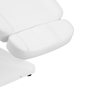 Elektryczny fotel kosmetyczny SILLON Luxury 3 silniki biały (150222)