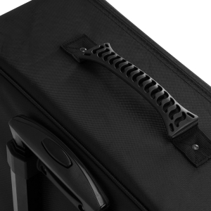 Walizka fryzjerska na kółkach czarna (152012)