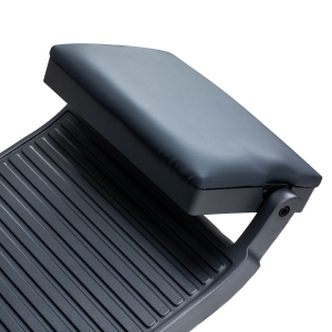 Gabbiano Fotel barberski Bruno grafitowy z grafitową ramą (153409)