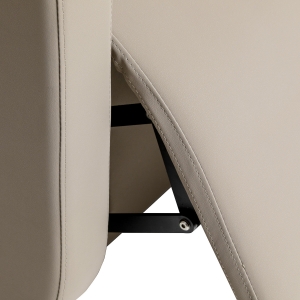 Gabbiano Myjnia fryzjerska Sylvia z elektrycznym podnóżkiem beżowa (153419)