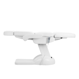 Fotel kosmetyczny elektr. Azzurro Lux 3m pedi biały  (154879)