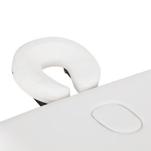 Balance stół składany do masażu aluminiowy 3 segmentowy white (155274)