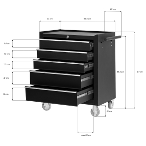 Asystor do tatuażu Pro Ink 005 czarny  (154325)