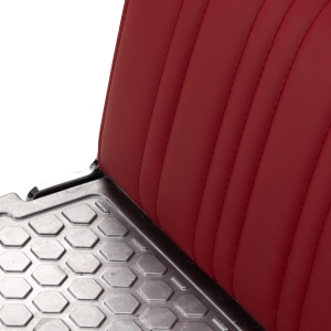 Gabbiano Fotel barberski Elias Czerwony (155286)