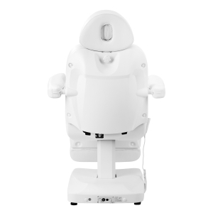 Fotel kosmetyczny elektr. Azzurro 803D 3 siln. super biały (154881)