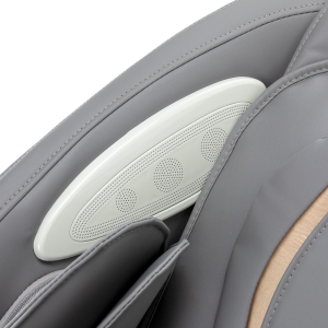 Fotel masujący Sakura Maximus 809 3D biało szary  (154186)