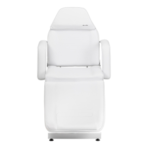 Fotel kosmetyczny hydrauliczny Sillon 210 z kołyską biały  (155704)