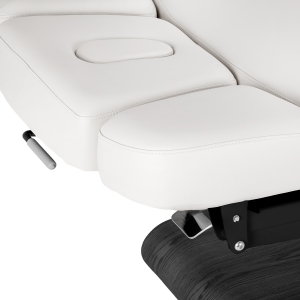 Leżanka SPA Sillon Relax biała z czarną podstawą (156150)