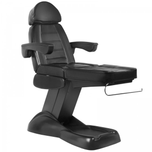 ACTIVESHOP Fotel kosmetyczny elektr. Lux czarny 