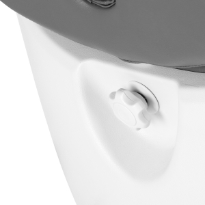 Fotel kosmetyczny elektr. Azzurro 870S pedi 3 siln. szary (109082)