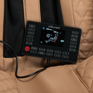 Sakura fotel masujący Standard 801 brązowy (143079)