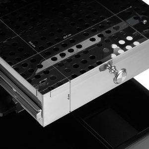 Gabbiano pomocnik fryzjerski ze sterylizatorem UV 68UV czarny (147025)