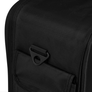 Walizka fryzjerska na kółkach czarna (152012)