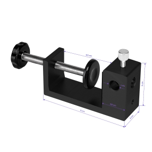 Lampa zabiegowa LED Yoga 22W czarna (148579)