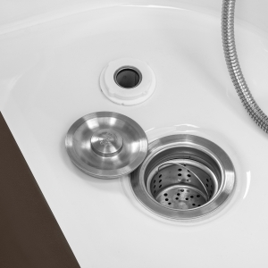 Gabbiano Leżanka Myjnia Head Spa Bali brązowa (154392)