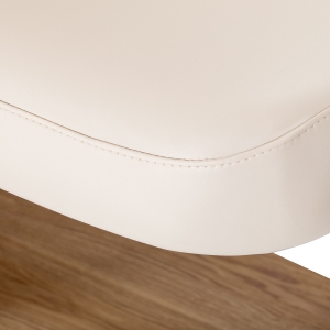 Leżanka SPA Sillon Relax kremowa z jasnobrązową podstawą (154685)