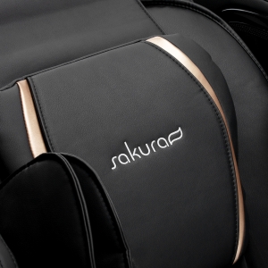 Fotel masujący Sakura Maximus 809 3D czarny  (154185)