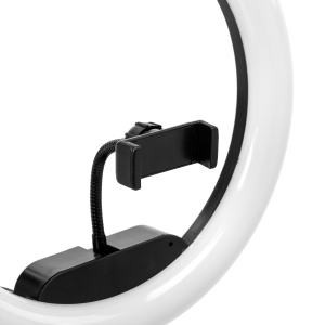 Lampa pierścieniowa Ring Light 13"" 36W LED ze statywem czarna  (131446)