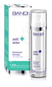 BANDI ANTI-ACNE TREATMENT CREAM KREMOWA KURACJA ANTYTRĄDZIKOWA 50ml