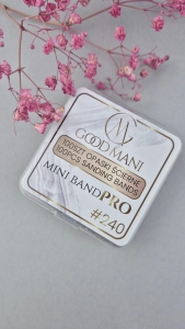 GOOD MANI NAKŁADKI ŚCIERNE OPASKI CZARNE NA MANDREL MINI 100szt