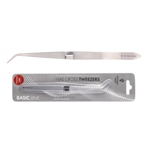 VICTORIA VYNN ZACISKARKA DO PAZNOKCI NAIL CROSS TWEEZERS B17