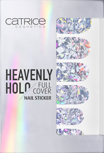 CATRICE HEAVENLY HOLO FULL COVER NAIL STICKER NAKLEJKI NA PAZNOKCIE