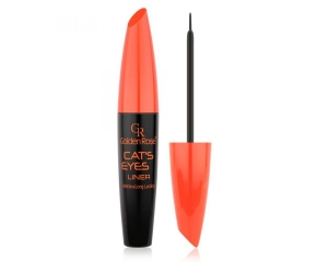 GOLDEN ROSE CAT'S EYE LINER TUSZ DO KRESEK Z CIENKIM PĘDZELKIEM