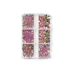 CYRKONIE DO PAZNOKCI MULTIKOLOR SET