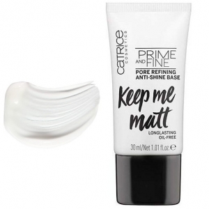 CATRICE PRIME AND FINE PORE REFINING ANTI-SHINE BASE KEEP ME MATT BAZA WYGŁADZAJĄCO-MATUJĄCA