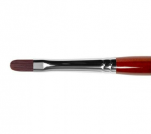 ROUBLOFF RUSSIAN BRUSHES DCR33R - OWALNY PĘDZEL SYNTETYCZNY DO ŻELU 