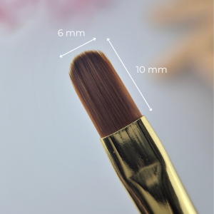 GOOD MANI DUOPRO GEL BRUSH 6mm + LINER 7mm ( #1)