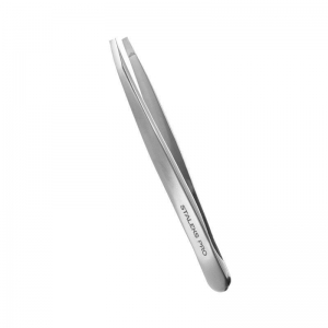 STALEKS PRO LASH BROW EYEBROW TWEEZERS EXPERT 10/3 EXPERT 10 TYPE 3 WIDE SLANT WYSOKIEJ JAKOŚCI PĘSETA SKOŚNA TE-10/3