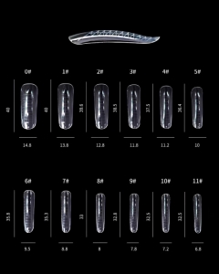 DARK BY RIOR ZESTAW GORNYCH FORM Z FORMAMI 4 KSZTALTY