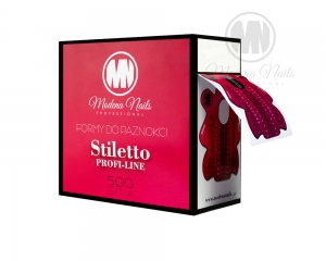 MODENA NAILS FORMY STILETTO PROFI LINE 500szt