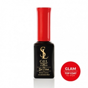 SŁOWIANKA GLAM TOP COAT TOP DO LAKIERÓW HYBRYDOWYCH 10ml