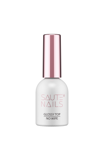 SAUTE NAILS GLOSSY TOP NO WIPE UV/LED 8ML