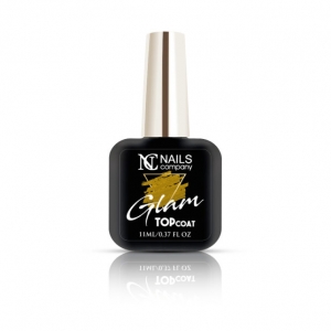 NC NAILS COMPANY GEL POLISH UV LED GLAM TOP COAT TOP Z DROBINKAMI 6ml