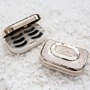 HOUSE OF LASHES PRECIOUS GEM LASH CASE CHAMPAGNE GOLD QUARTZ PUDEŁECZKO NA RZĘSY 